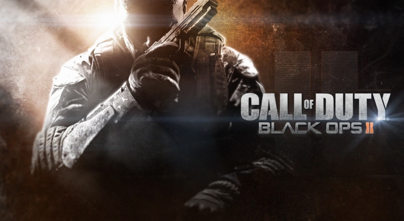 call, close-up, Call of Duty Black Ops II, duty, weapon, indoors, ops, guitar, aggression, 2013, human body part, black, communication, western script
