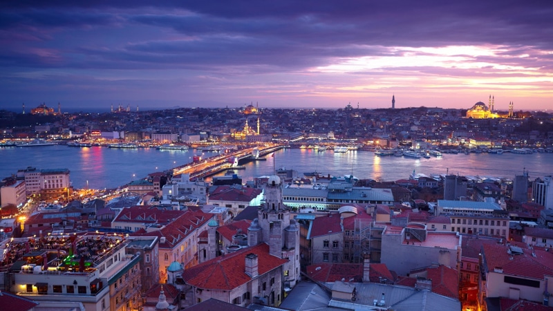 built structure, city, nature, outdoors, travel destinations, istanbul turkey city cityscape bridge mosque river hagia sophia blue mosque sultan ahmed mosque galata bridge yeni camii