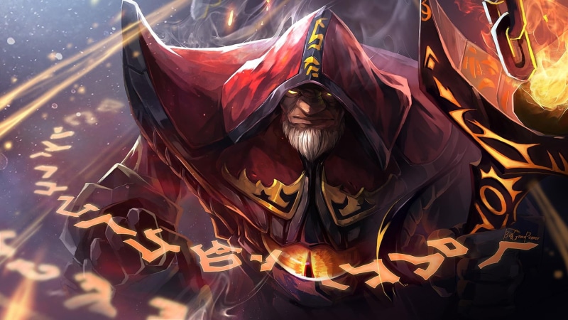 waist up, Warlock, hood, women, character, young adult, outdoors, men, 1080P, one person, lifestyles, leisure activity, adult, headshot, clothing, Dota 2