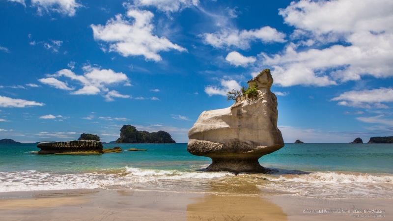 Oceania, zealand, peninsula, north, island, new, coromandel, 2K