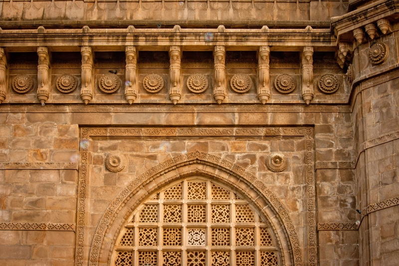 building, travel destinations, Ancient, art and craft, low angle view, no people, photos, famous Place, India, ancient stone temple, bas relief, entrance