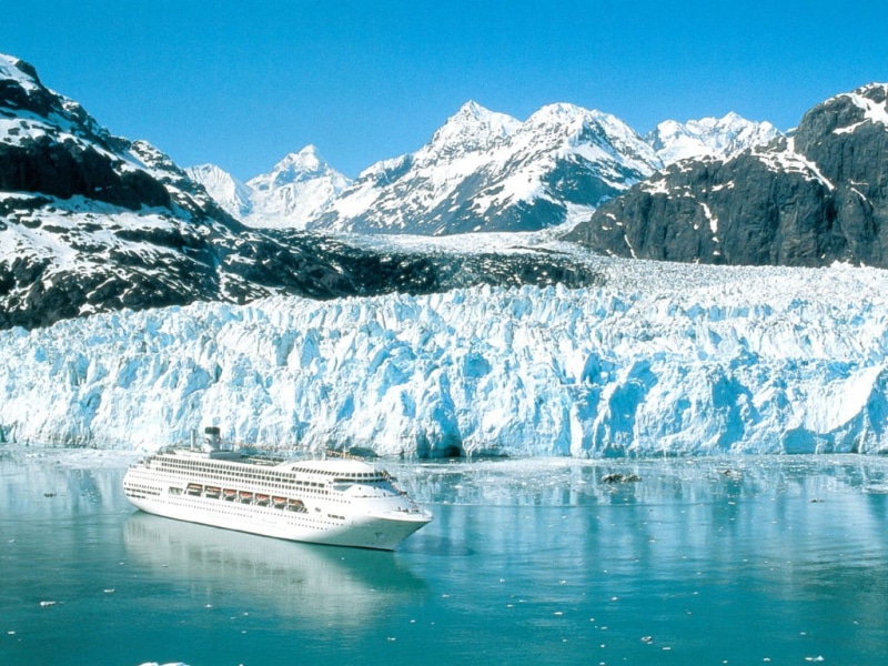 mode of transportation, mountain, transportation, nautical vessel, waterfront, snowcapped mountain, mountains, sky, inflatable, tranquil scene, winter