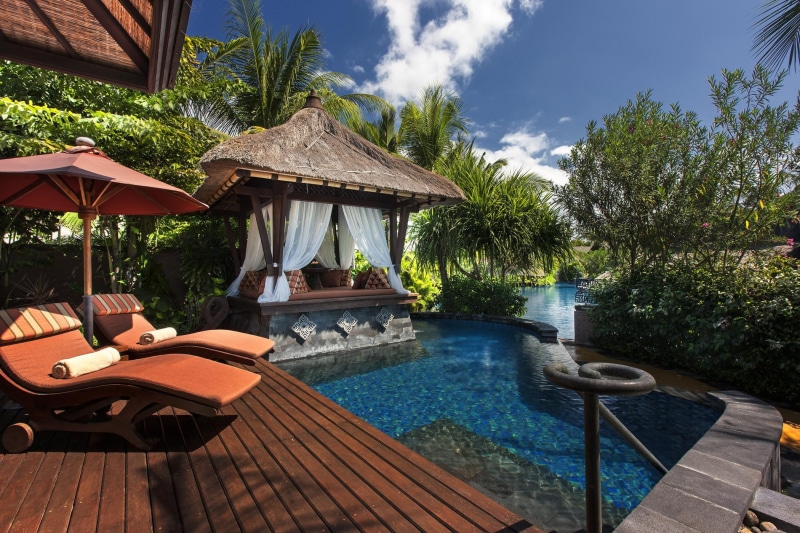 paradise, swimming, water, incredible, villa, tropical, 1080P, beach, cabanna, cabana, pool, ocean, luxury, island, resort, jacuzzi