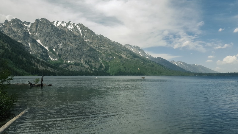 water, cloud - sky, reflection, snow, blue, travel, mountain, clouds, sky, holiday, scenery, beauty in nature, transportation, beautiful, 2K, day, grand tetons