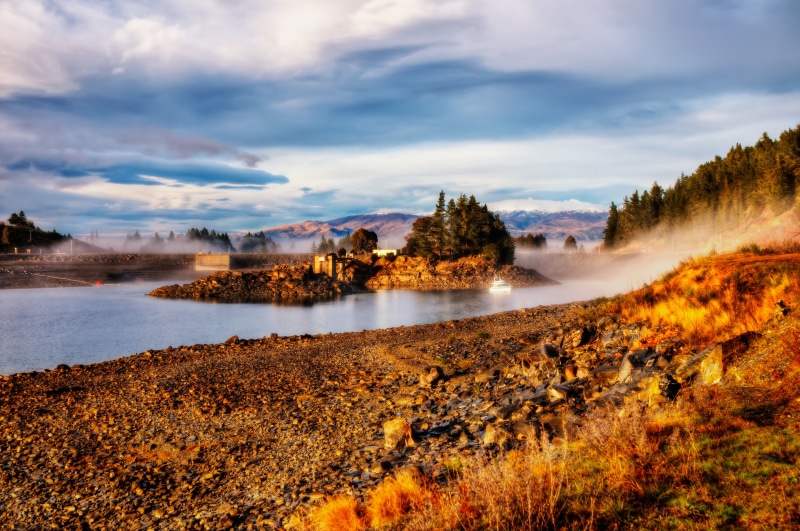 symmetry, Lake Hawea, art, Otago, sky, smog, chinatown, Skyscraper, Linear, Pacific, picton, farewell spit, landscape, panoramic, summer, nature, mountains