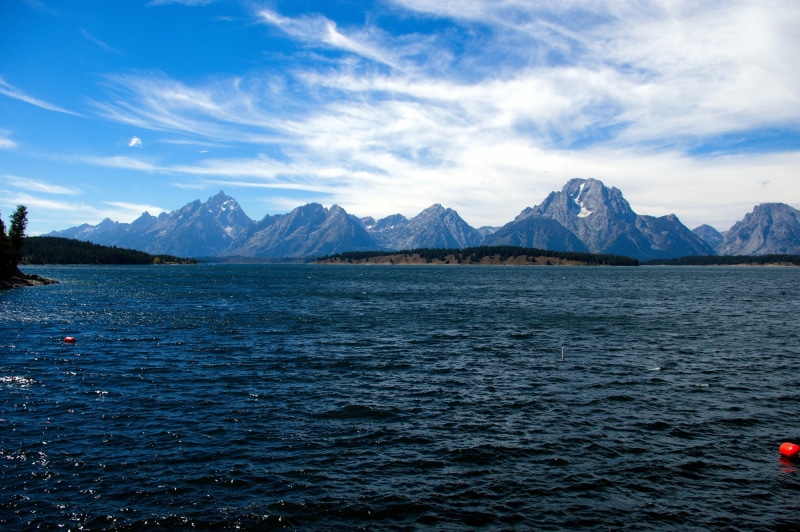park, mountain peak, sky, grand, west, sea, waterfront, cloud - sky, blue, outdoors, peak, snowcapped mountain, mountains, jackson, travel, lake, grand tetons lake jackson