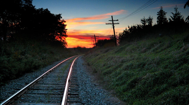 scenery, transportation, train, station, nature, railroad Track, sunset, Canada, Whitby  Ontario, Myrtle Station, lon, 2K, Town, 9  train, myrtle, Train  Tracks