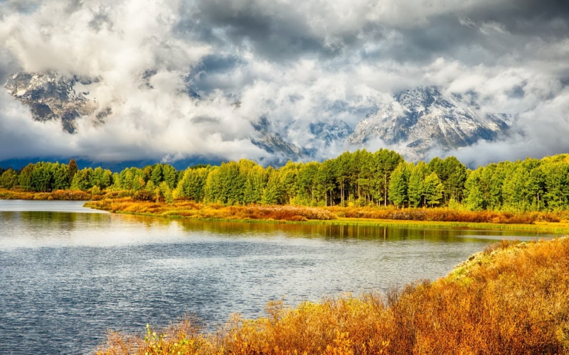 Moran, 1080P, United States, Grand Teton National Park, Wyoming