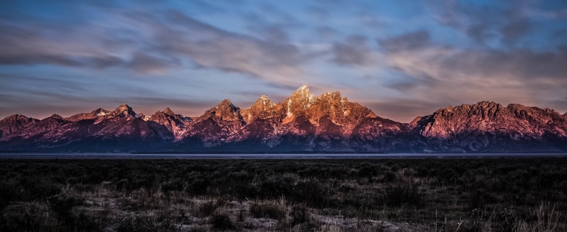 teton, range, mountain, peaks, landscape, 4K