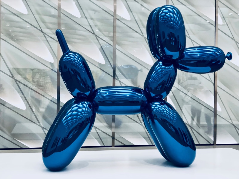 art and craft, design, the broad, huge, transparent, artificial, sculpture, close-up, creativity, dog, reflection, los angeles, glass - material
