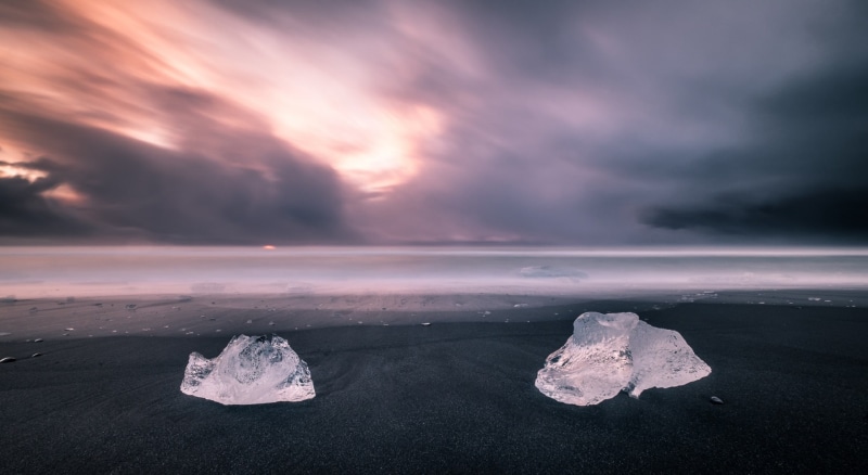 Sand, scenics - nature, Europe, iceberg - ice formation, outdoors, geotagged, dramatic sky, Glacier, Weather, beauty in nature, Nature, land, environment