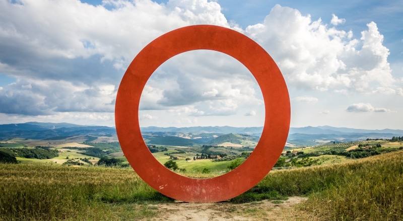 View, grass, outdoors, non-urban scene, Architecture, day, environment, environmental, sky, volterra, land, tranquil scene, beauty in nature, Tuscany, visit