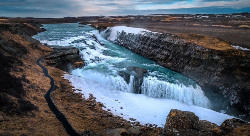 visit, Waterfall, Hill, Europe, spectacular, cold temperature, Outdoor, environment, outdoors, rock, 1080P, power in nature, no people, touristdestinations