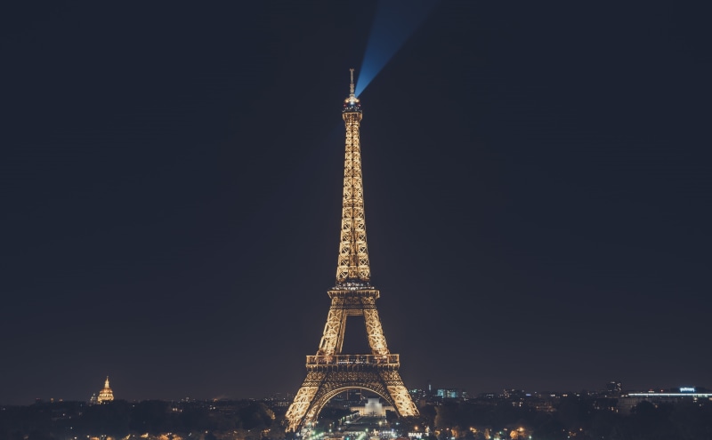 the past, no people, touristspot, iron - metal, Tower, Night, landmark, Skyline, built structure, touristdestination, Building, tourism, 5K, travel destinations