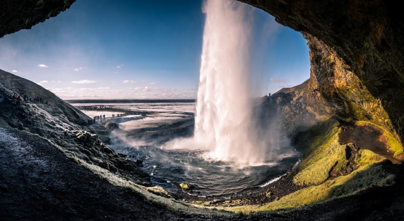South, Vacation, geology, Cold, sky, photography, Nature, Cave, Waterfall, visit, Outdoor, travel destinations, land, landscape, rock - object, Hiking