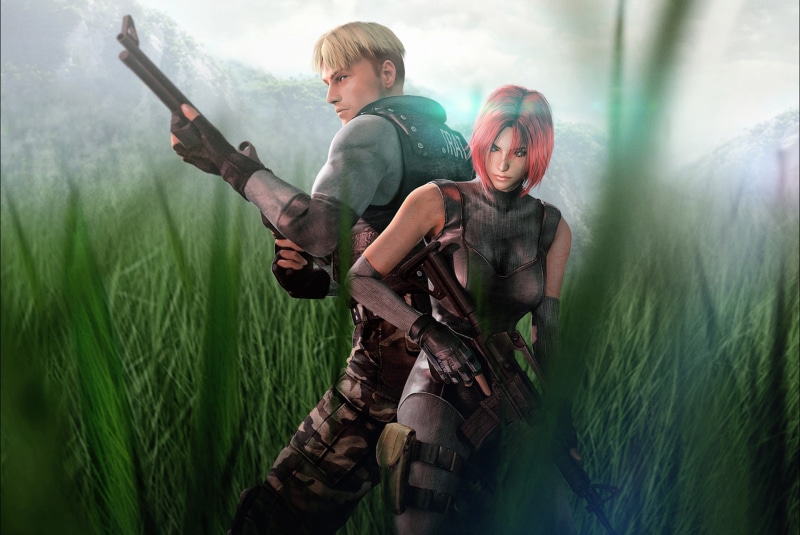 Dylan Morton, Regina, dino crisis, S.O.R.T. agent, fan art, Capcom, T.R.A.T. Soldier, 1080P