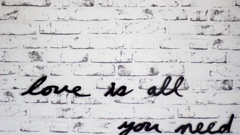 wall, lyrics, music, outdoors, handwriting, graffiti, message, monochrome, need, architecture, textured, no people, wall - building feature, brick, western script