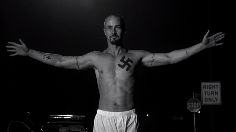 monochrome, norton, edward, hd, art, x, entertainment, american, history, movies, 1080P, Edward Norton, greyscale
