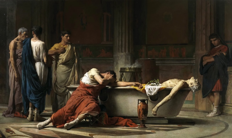 picture, Manuel Dominguez Sanchez, 1080P, history, The Death Of Seneca, genre
