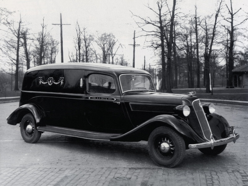 car, transport, studebaker, 1080P, truck, death, stationwagon, 1935, dark, retro, dictator, funeral