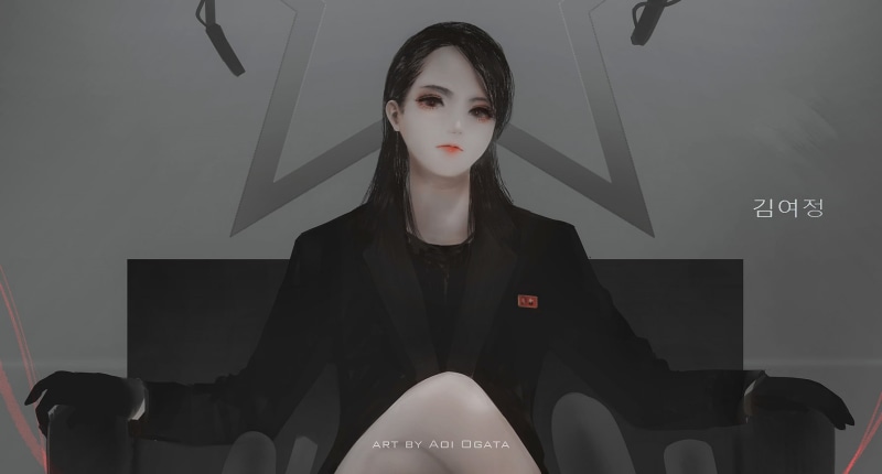 720P, fan art, anime girls, Aoi Ogata, anime, dictators