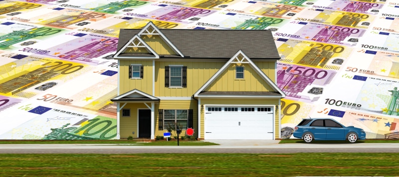 mother, separation, insurance, boy, metaphor, budget, land vehicle, built structure, architecture, logo, people, building exterior, before, day, cohesion