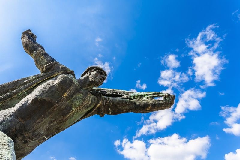 hungary, spirituality, soviet, clounds, man, animal representation, history, leader, representation, no people, national, political, cloud - sky, communism