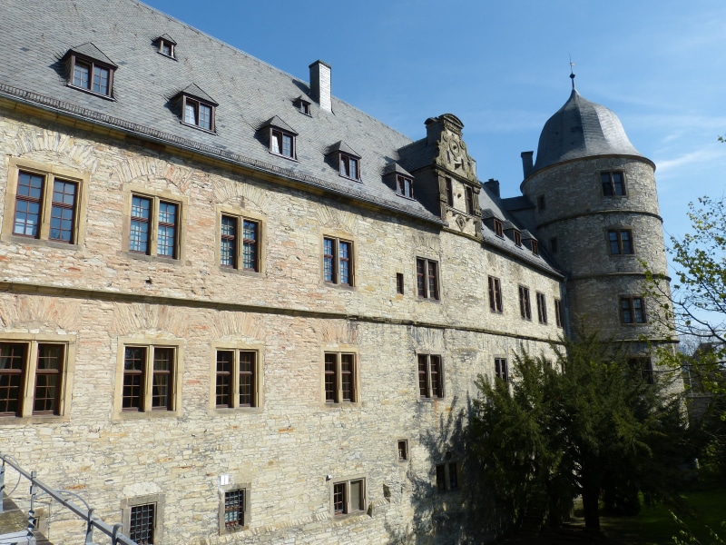 residential district, sky, tree, lower saxony, fort, window, no people, building, castle tower, national socialism, history, place of worship, day, middle ages