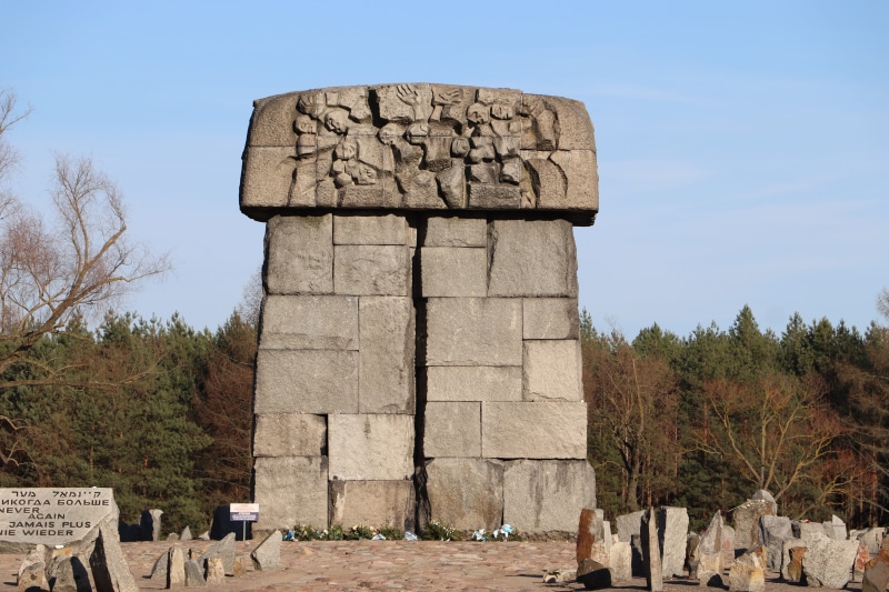 5K, plant, day, sculpture, sky, monument, jews, europe, travel, memory, treblinka, nature, travel destinations, no people, holocaust, stone, tree, poland
