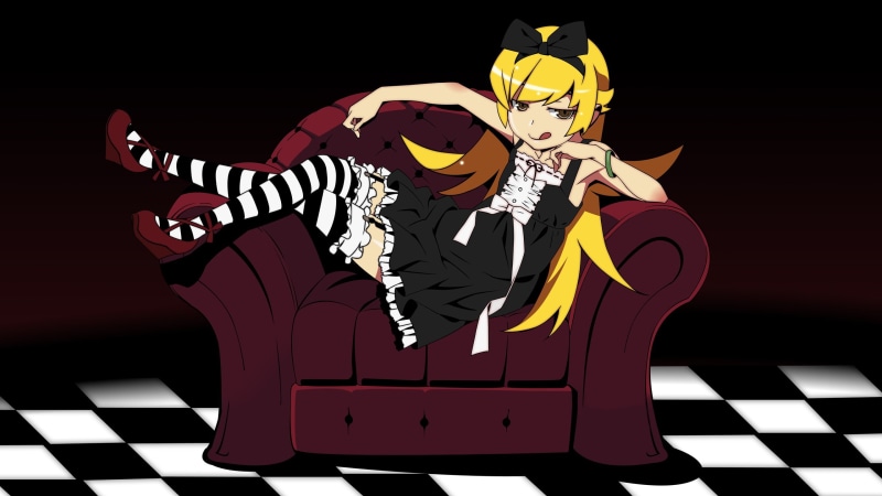 2K, shinobu, series, anime, oshino, monogatari, anime girls, monogatari series, oshino shinobu, girls