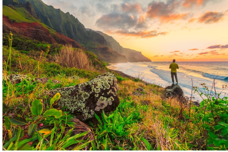 power, outdoors, bay, resort, beauty in nature, coast, turquoise, independence, tranquil scene, solid, beach, 1080P, plant, shore, one person, standing