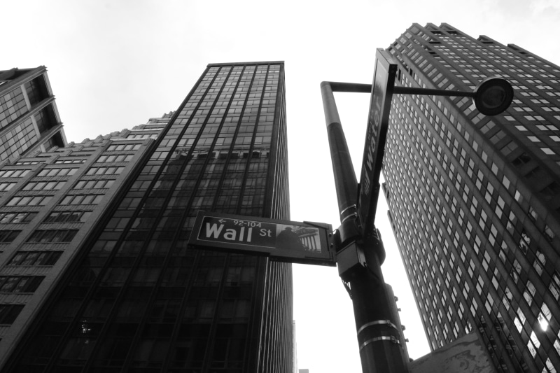 black and white, information, office building exterior, wall street, road sign, text, communication, 4K, building, sky scraper, city, nature, outdoors