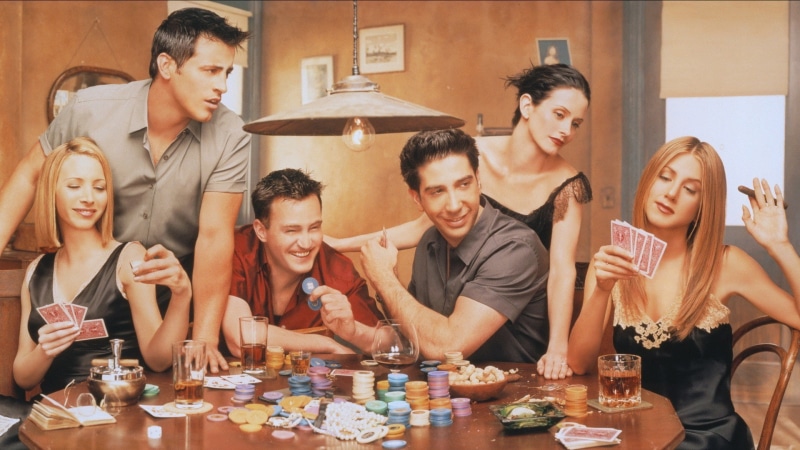 men, friendship, fun, young adult, males, group of people, happiness, young women, 1080P, friends tv series monica geller ross geller joey tribbiani chandler bing rachel green phoebe buffay