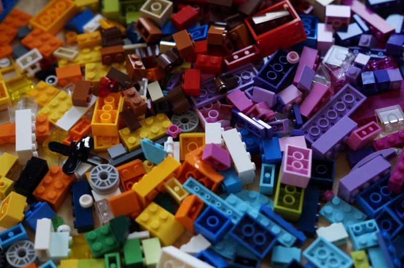 play an active, toy block, close-up, directly above, letter, indoors, variation, toy, lego, interlock, lego build, block, color, high angle view, background
