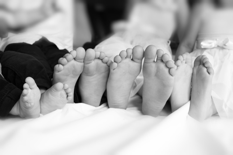 1080P, sole of foot, body part, people, human leg, human limb, indoors, together, low section, grayscale, limb, childs, human body part, child, group of people