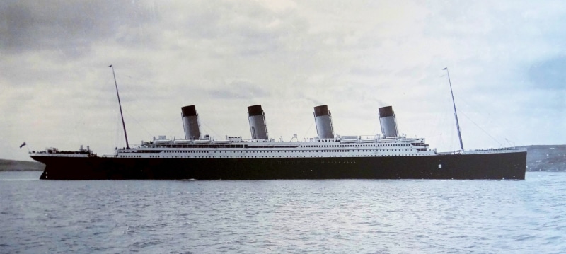 freight transportation, 2K, industry, cloud - sky, vintage, nature, Titanic, water, sailboat, ship, architecture, no people, sky, shipping, waterfront
