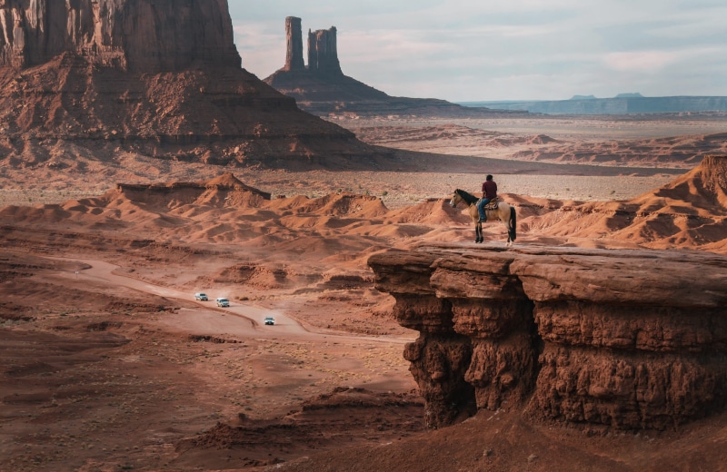 navajo, rock, landscape, men, scenery, indian, 4K, desert, dust, travel, lifestyles, solid, person, native american, tranquility, scenics - nature, reservation