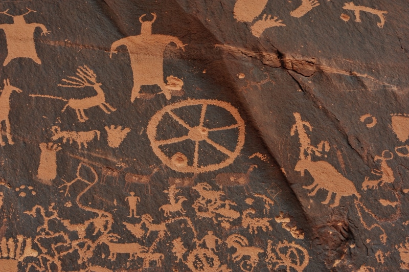 day, carving - craft product, weathered, ancient civilization, full frame, western script, petroglyph, textured, brown, wood - material, creativity, hunter