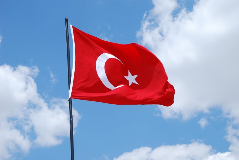star shape, outdoors, national icon, pole, national, pride, shape, flag, banner, day, patriotism, nation, Turkish, cloud - sky, Flag, environment, close