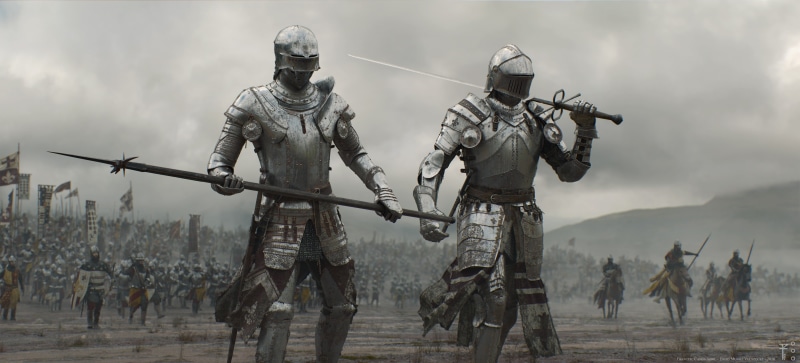 honor, war, army, knight, weapon, armor, combat, blade, 4K, sword, ken, warrior, spear, horse, man, fight