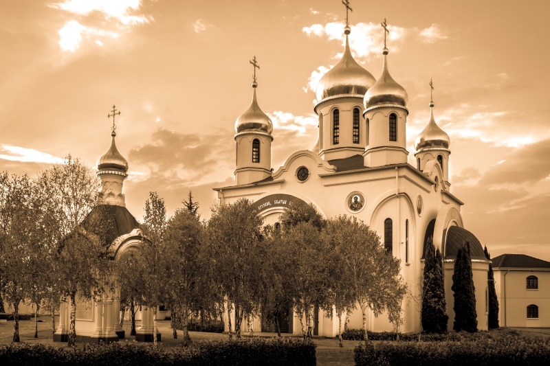 russia, christianity, photography, cross, architectural photography, dome, architecture, orthodox Church, cultures, white, South Africa, 4K, Radonezh