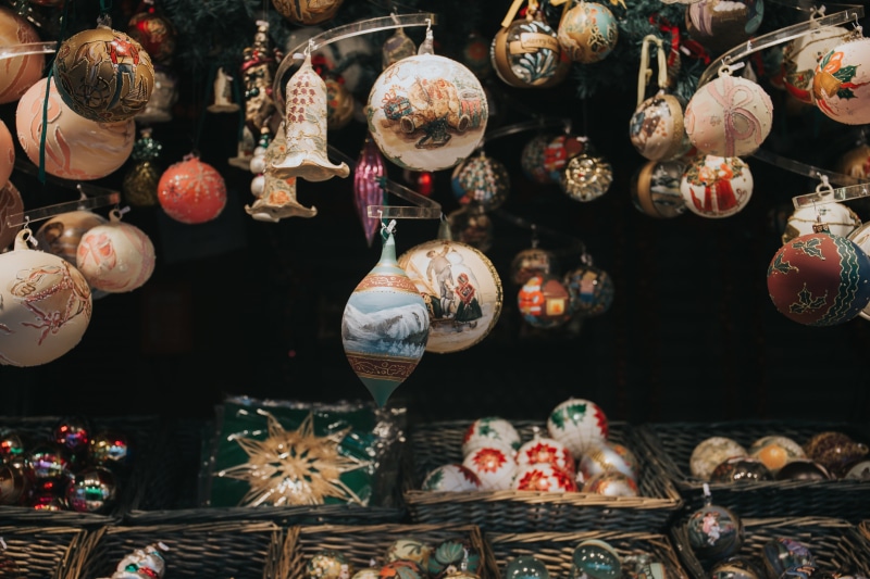 consumerism, decors, christmas decoration, food, retail, for sale, variation, retail display, decor, no people, choice, celebration, large group of objects