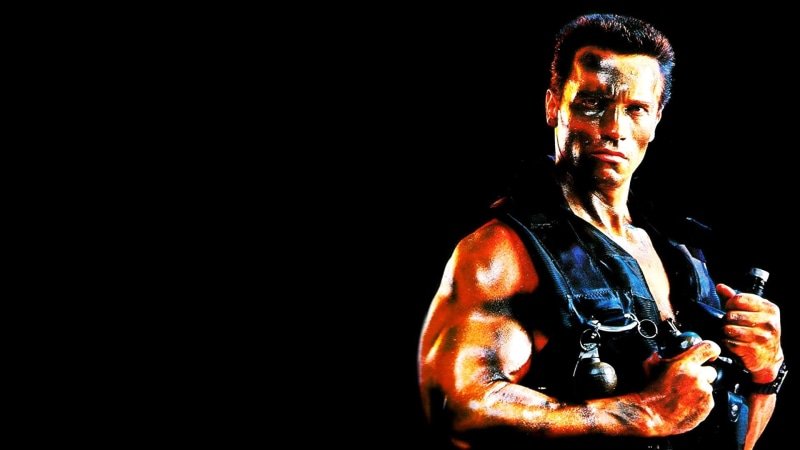 schwarzenegger, warrior, futuristic, fantasy, arnold, commando, action, science, movie, special, fiction, adventure, military, 1080P, fighting, soldier