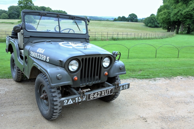 retro, nature, grass, transportation, land vehicle, willys, landscape, field, mode of transportation, army, old, jeep, no people, transport, vintage, 4K