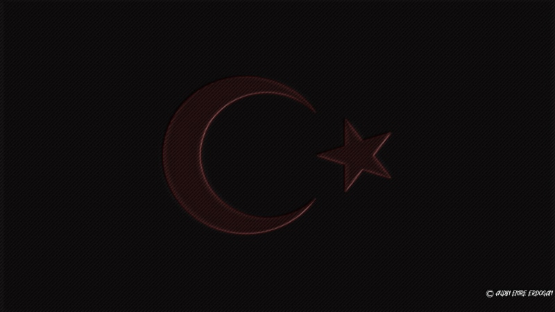 black background, flag, circle, single object, Moon, patriotism, Turkey, illuminated, red, computer icon, stars, indoors, 1080P, no people, communication