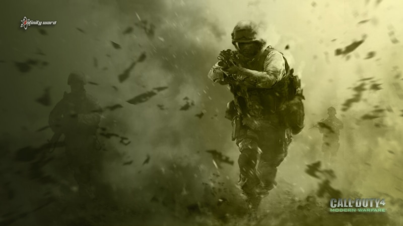 equipment, modern warfare, walk, 1080P, soldiers, call of duty 4