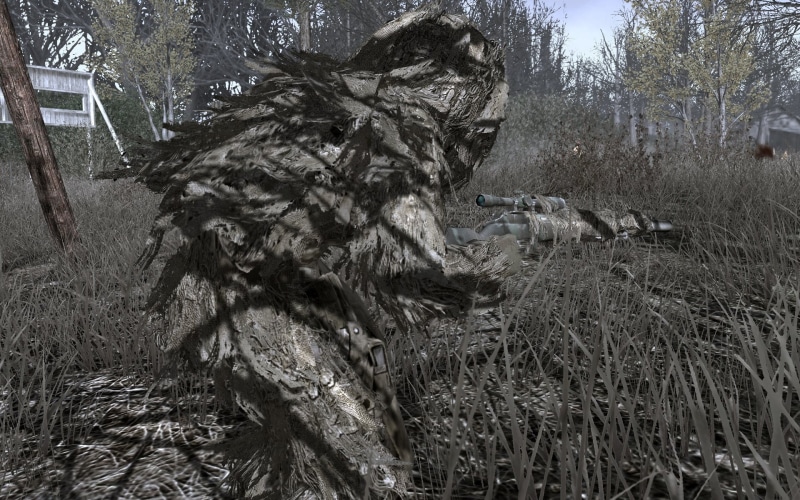 call, duty, 1080P, grass, warfare, modern, sniper
