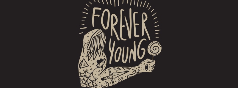 youth, ambition, Artistic, black color, Written, Forever, Motivation, close-up, illuminated, Young, Eternal, copy space, art and craft, Words, no people