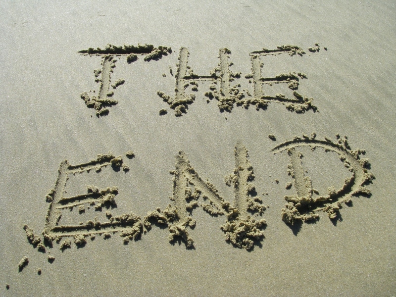 land, western script, end, message, nature, beach, text, no people, the end, emotion, directly above, outdoors, sand, communication, high angle view, written