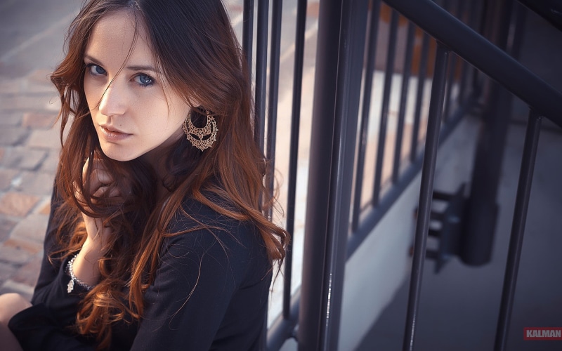 beautiful people, 1080P, adult, Lorenza Cani, window, contemplation, beautiful woman, looking, long hair, looking at viewer, brown hair, mode of transportation